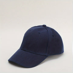 Adjustable Baseball Caps for Men and Women - Solid Visor Dad Hats