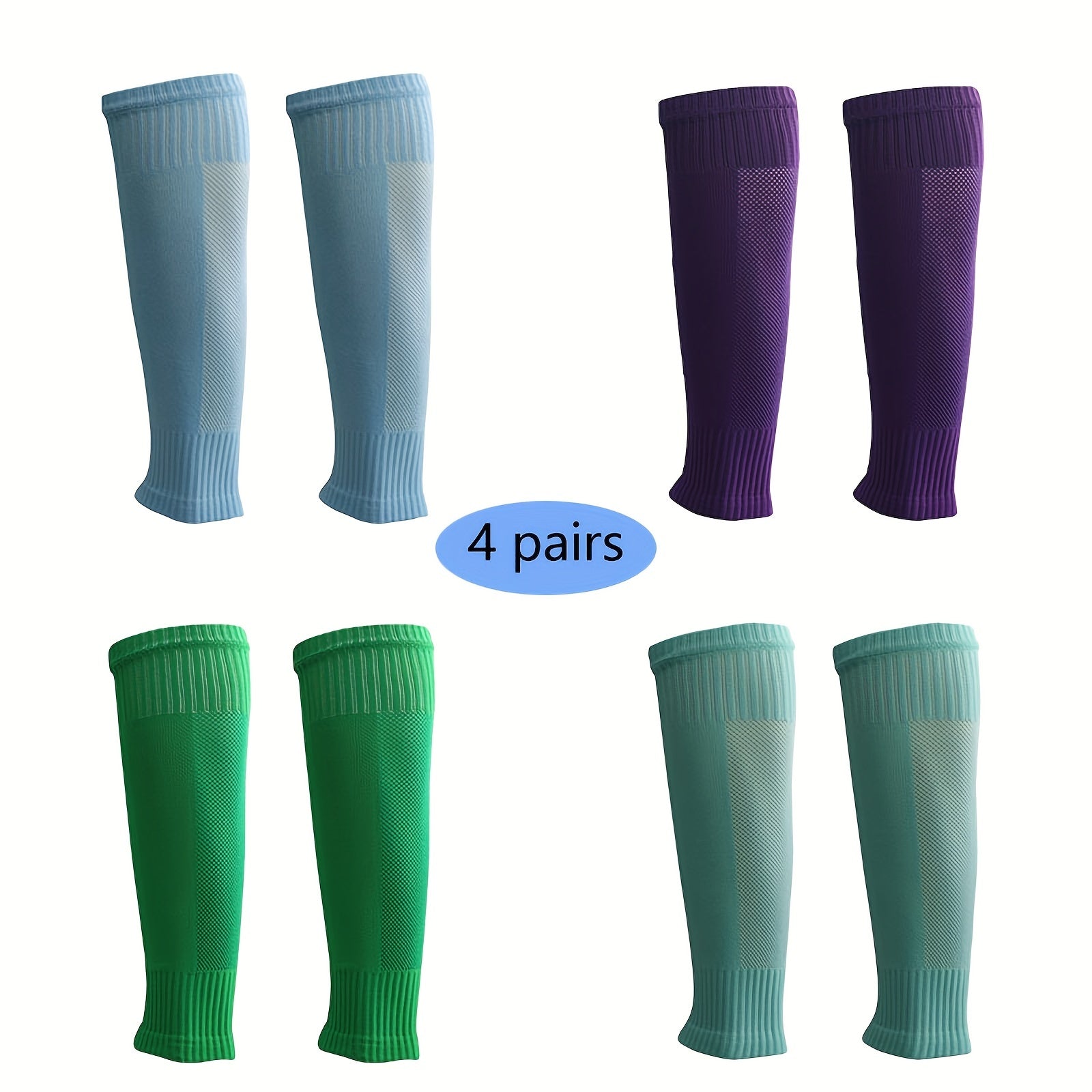 Professional Football Sock Adult Long Tube High Elastic Leg Protector Sock