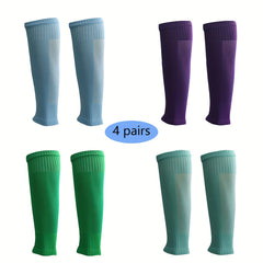 Professional Football Sock Adult Long Tube High Elastic Leg Protector Sock