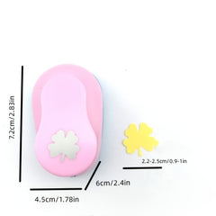 10pcs Craft Hole Punch Paper Puncher Scrapbooking Punches Random Colors