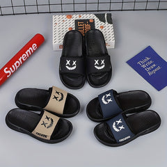 Men's Adjustable Hook & Loop Outdoor Slides