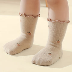 5pairs Baby Boys Girls Anti-skid Floor Socks Breathable Comfy Socks