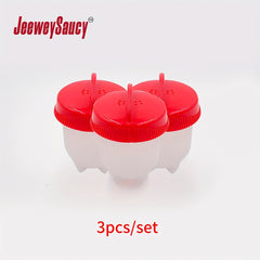 6pcs Silicone Egg Cups Egg Cooker Non Stick Egg Poaching Cups Kitchen Gadgets