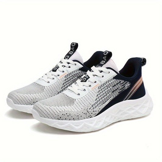 Men's Breathable Running Shoes Non Slip Sneakers For Outdoor Activities