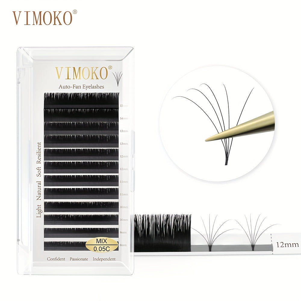 Fast Blooming Premade Fans Eyelash Extension Fluffy False Lashes