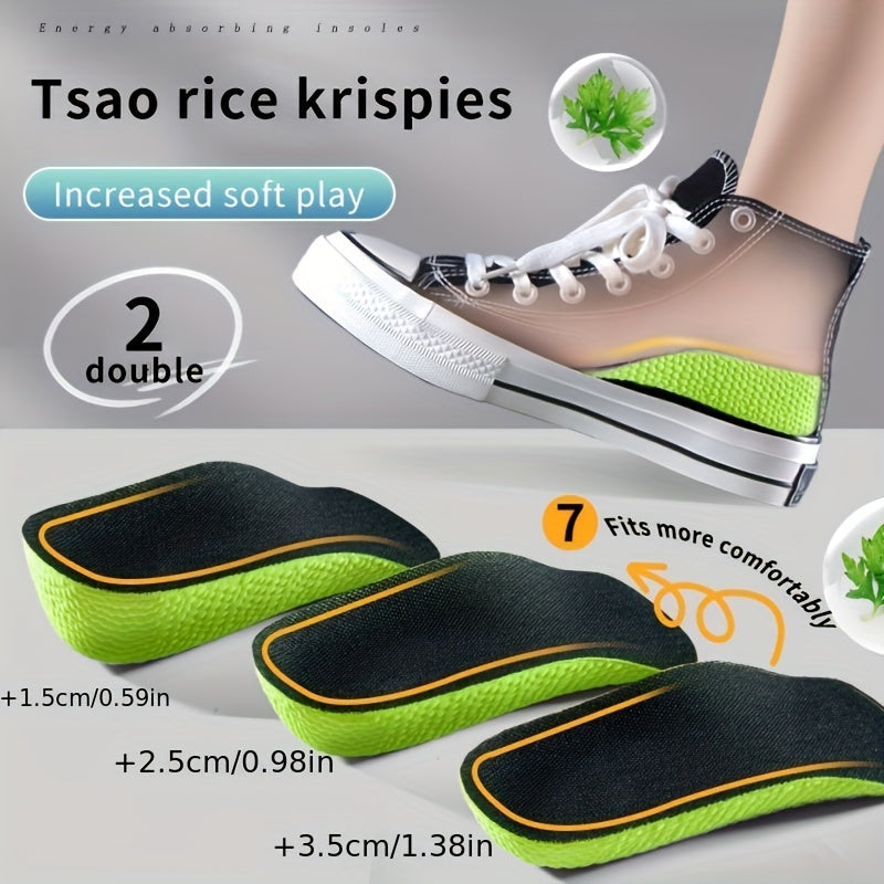 Height Increase Insoles Arch Support Orthopedic Memory Foam Shoe Pads