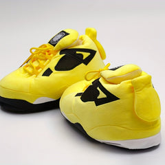 Men's Block Warm Comfy Non-slip Home Shoes Winter
