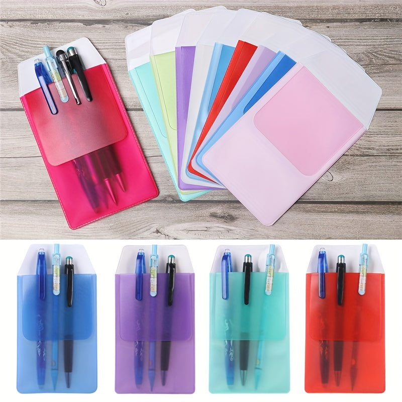 5pcs Leakproof Ink Pen Set with PVC Pencil Case