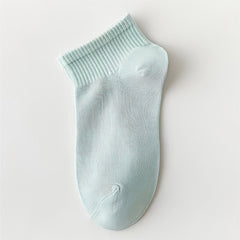 10 Pairs Colorful Ankle Socks Women's Stockings