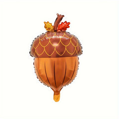 Thanksgiving Balloon Maple Leaf Mylar Balloons for Fall Home Decor