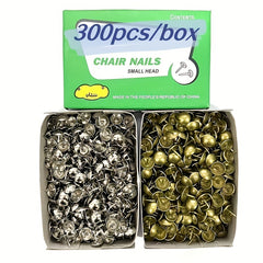 300pcs Silvery Bronze Thumb Tacks with Round Head