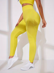 Quick Dry Butt Lifting Running Leggings Seamless Yoga Pants