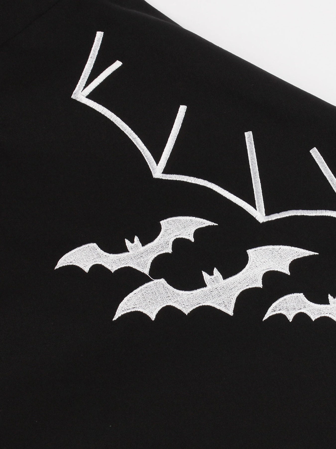 Plus Size Gothic Dress Bat & Spiderweb Embroidered Cap Sleeve