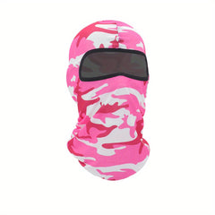 Windproof Camo Cycling Mask Lightweight Hat
