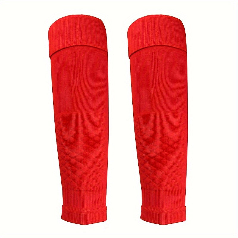 Football Calf Sleeves Protector Shin Guard Sock Men Women