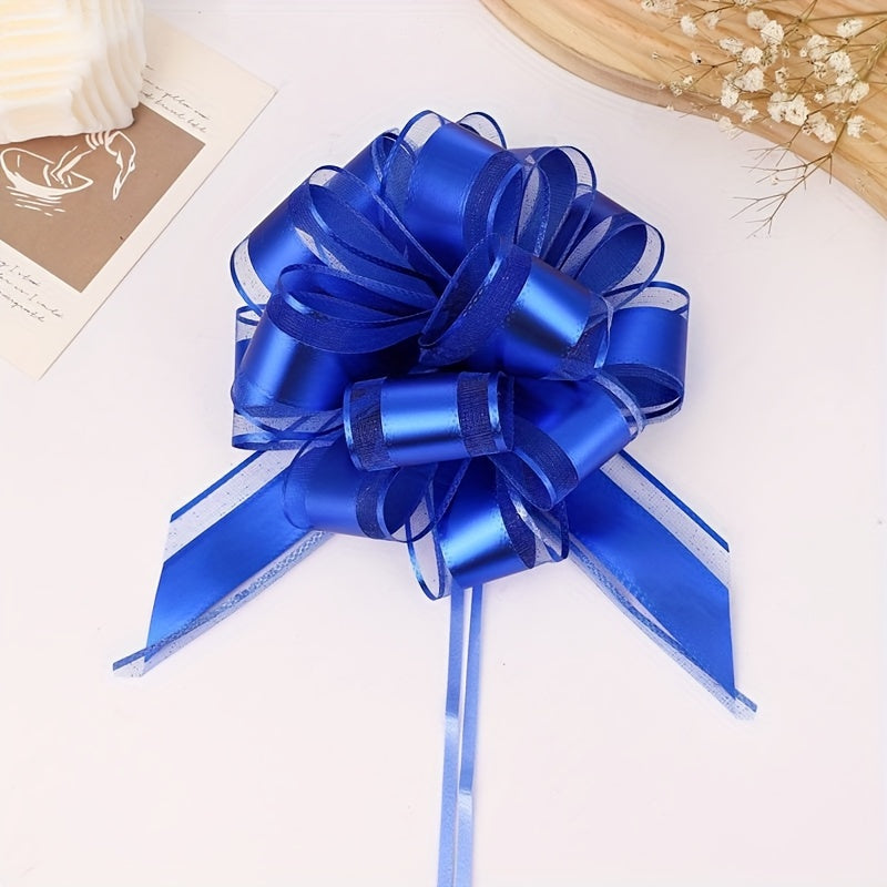 1pc Christmas Pull Bows 15 24 Cm Ribbon Bows For Tree Gift Baskets Wrap
