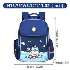 Cartoon Kindergarten Primary School Backpack Spine Protection Bag
