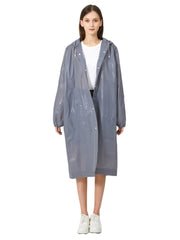 Unisex Reusable Rain Coats with Hood for Camping Hiking