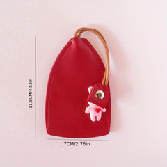 Art Cartoon Key Bag Lightweight Key Protection Cover Car Key Bag Keychain