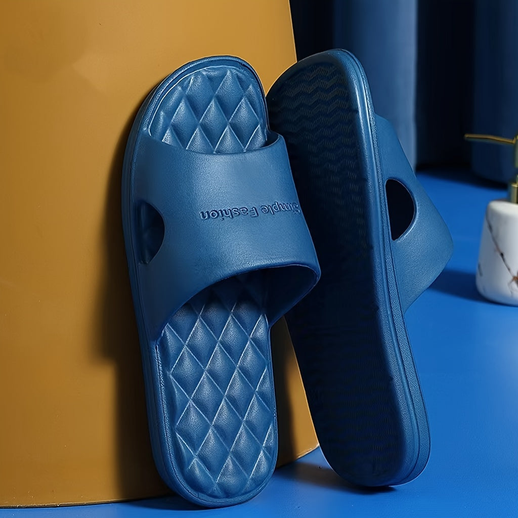 Lightweight Quick drying Slide Slippers For Indoor Shower Bathroom Pool