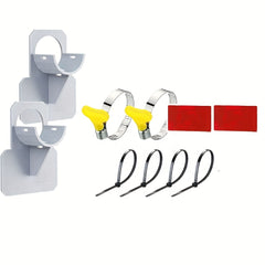 Ground Hose Outlet Mount Brackets for 30 38mm Pipes (Set of 2)
