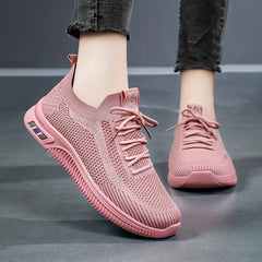 Women's Casual Mesh Breathable Running Shoes Lightweight Travel Walking Shoes