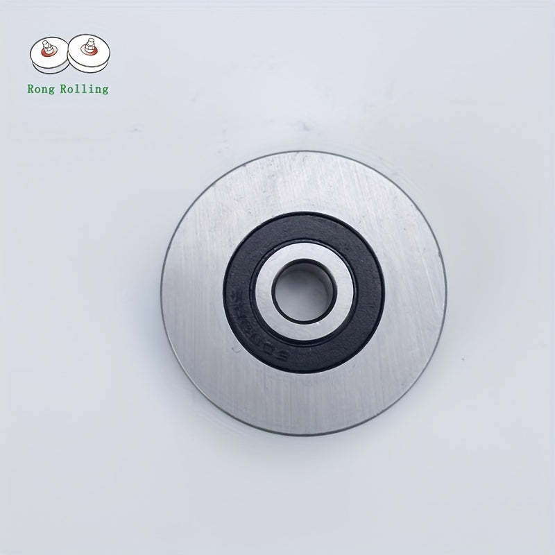 2pcs 60 Deg V Groove 8x40x12mm Sliding Gate Roller Wheels Bearing