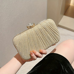 Glitter Clutch Purse Classic Dinner Bag Formal Banquet Handbag