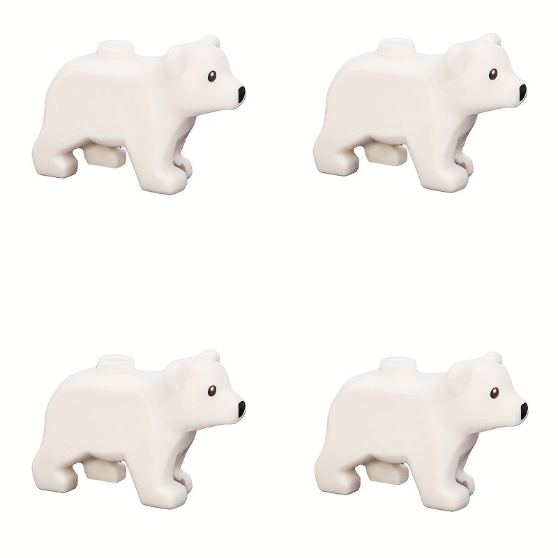 Animal Panda Toy Building Blocks Forest Adventure Set