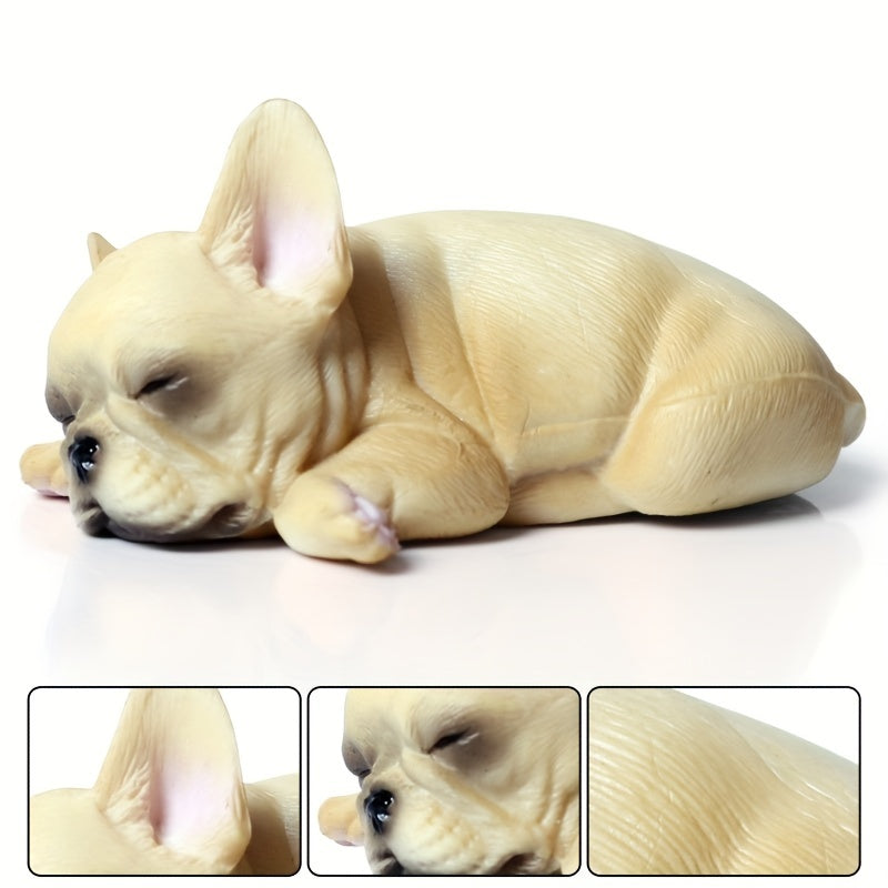 Cute Mini French Bulldog Toy for Kids and Car Decoration