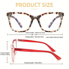 3 Pairs Men's Anti Light Glasses with Bag and Cloth