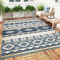 Waterproof Non Slip Indoor Outdoor Rug for Camper RV Patio