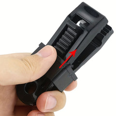 10pcs Windproof Tent Awning Clamp Securely Fasten Tarp Outdoor Camping