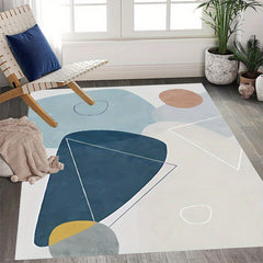 Soft Fluffy Plush Area Rug - Modern Shaggy Rug for Bedroom, Living Room