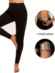 Stretchy Sauna Sweatpants Gym Workout Leggings
