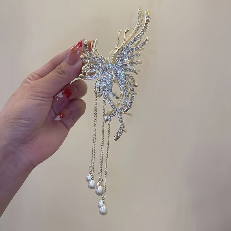Metal Butterfly Hair Clip Large Headwear Hair Accessories