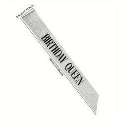 Silvery Birthday Party Strap