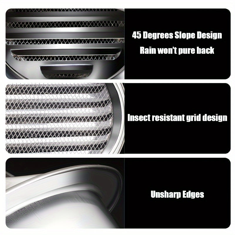 Stainless Steel Round Wall Vent Cover 100-150mm