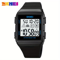 Men's Square Electronic Watch