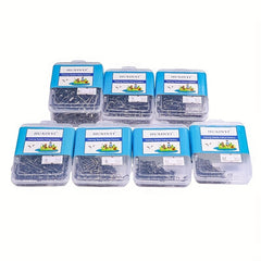 100pcs Fishing Swivels Arc Pin Line Connector Fishing Supplies