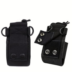 3-In-1 Radio Holder Case Walkie Talkie Storage Bag Pouch