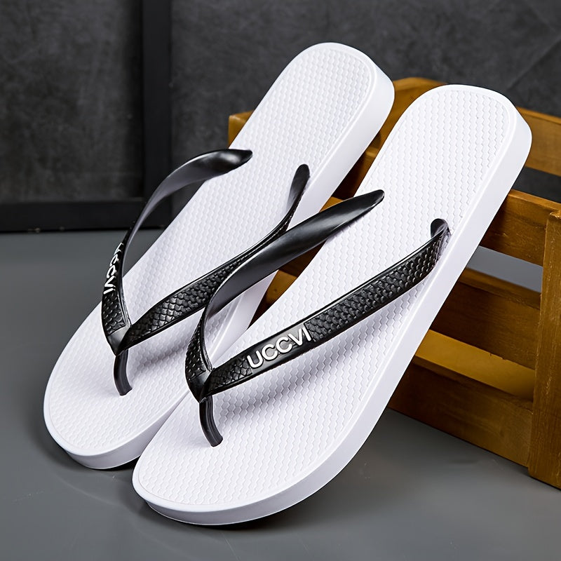 Men's Arch Support Flip Flops Lightweight Comfortable Non Slip Sandals