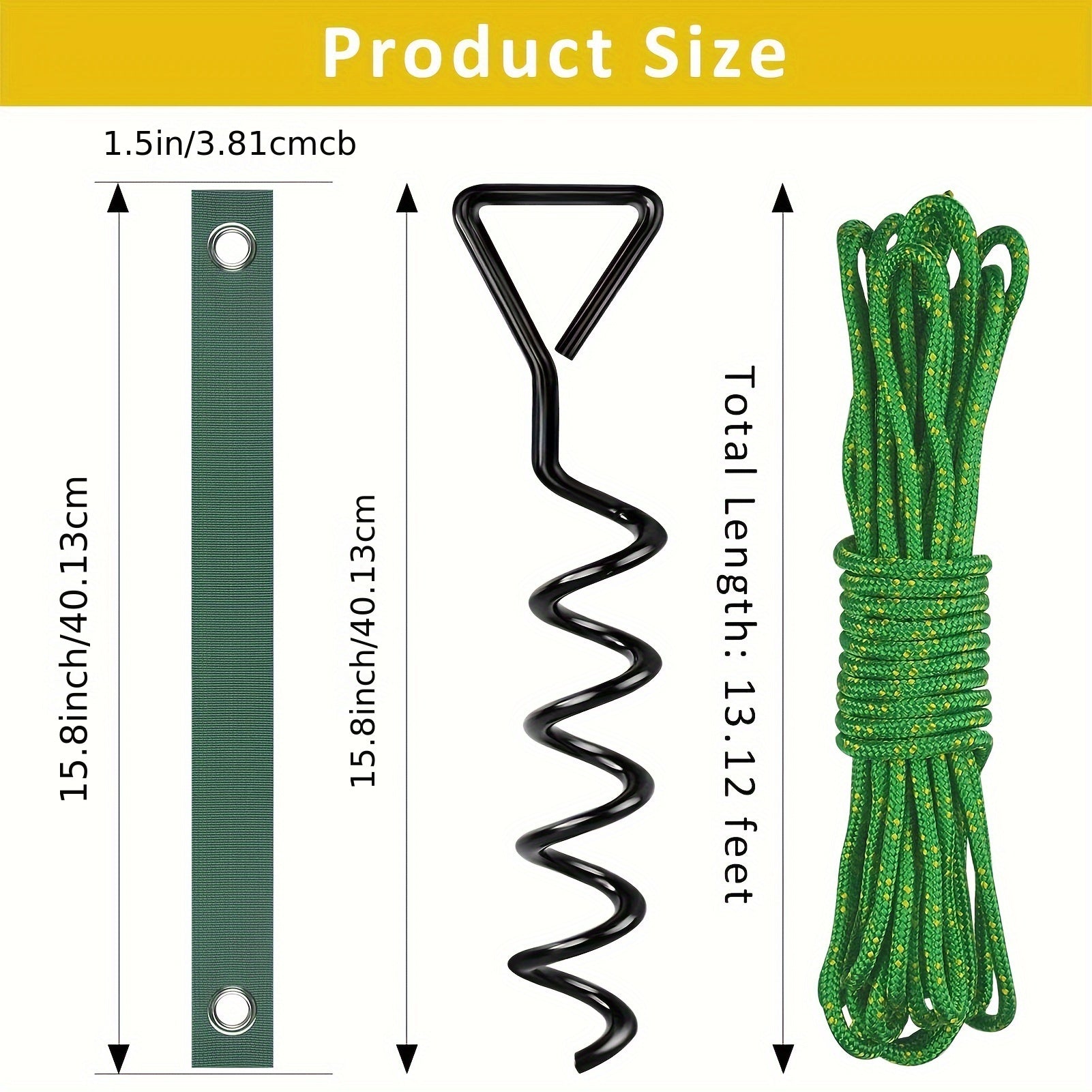 Heavy Duty Spiral Tree Stakes for Young Trees Protection