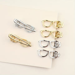 2pcs Sweet Glasses Hair Clip Funny Hair Accessories for Girls