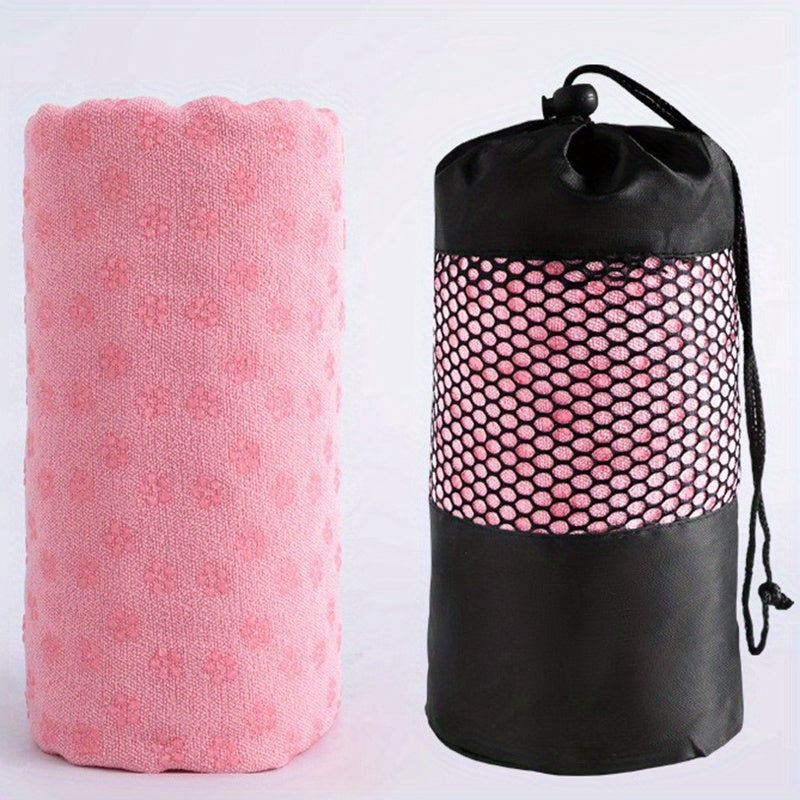 Ultra-thin Yoga Towel Mat 182x84 - Absorbent & Anti-Skid Blanket