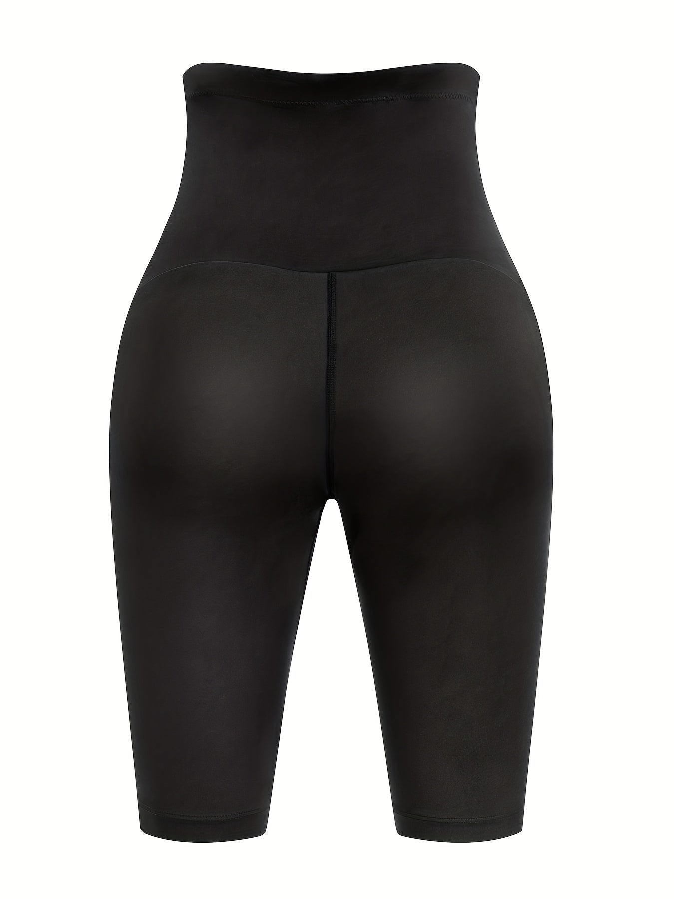 High Waist Shaping Shorts Tummy Control Compression Zipper Shorts