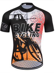 Men's Cycling Jersey, Moisture Wicking, Pockets