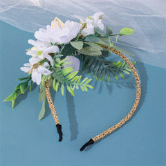 Princess Flower Hair Hoop for Girls
