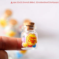 Mini Kitchen Food Play Model Scene Ornaments