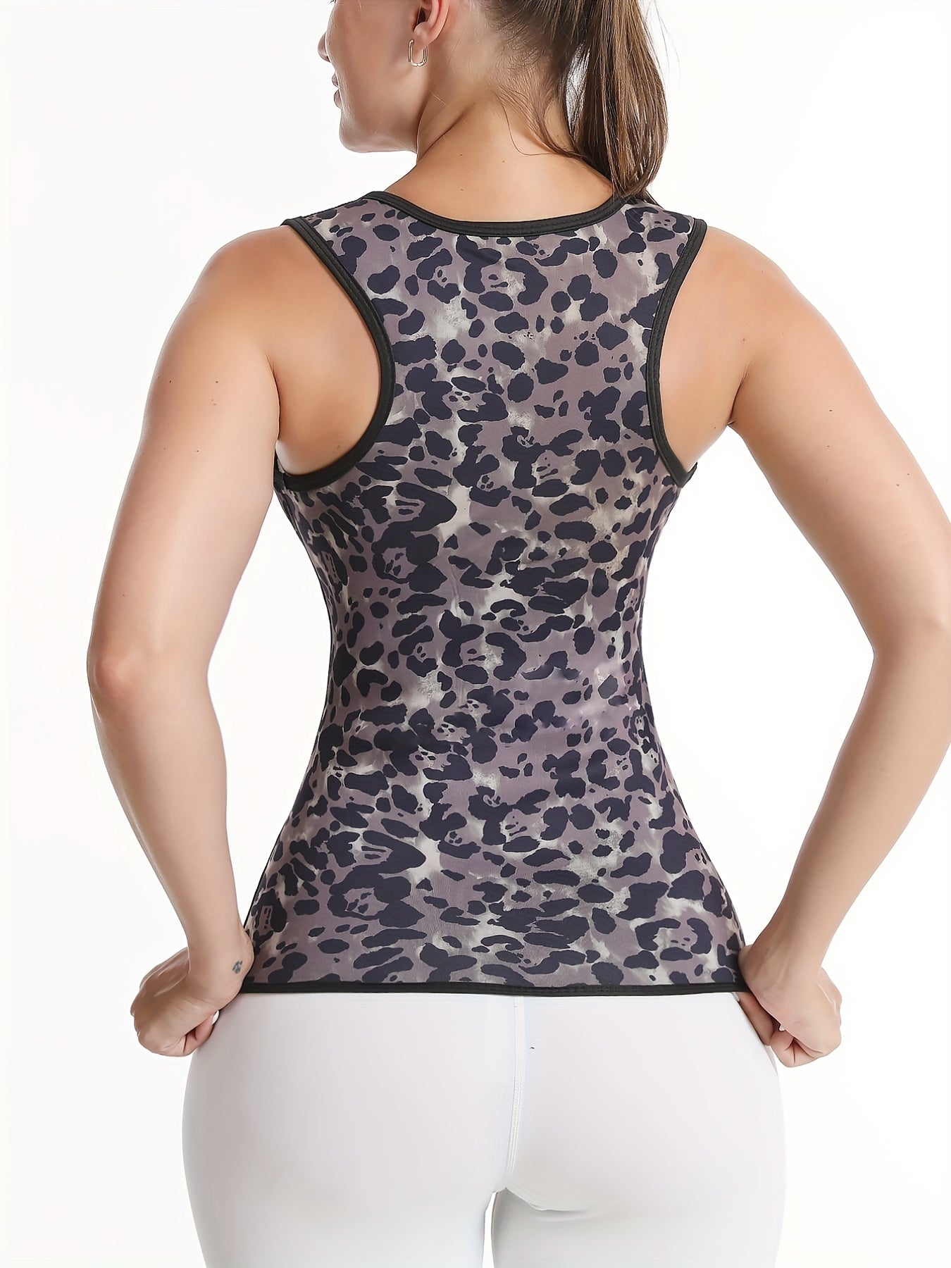 Leopard Waist Trainer & Girdle Belt Women's Shapewear